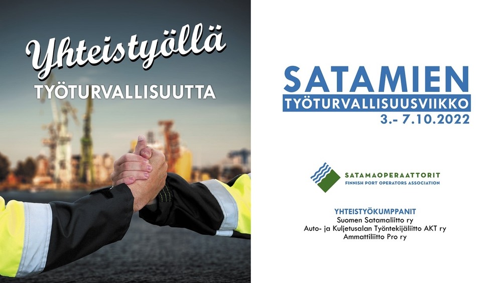 Satamien työturvallisuusviikko 2022