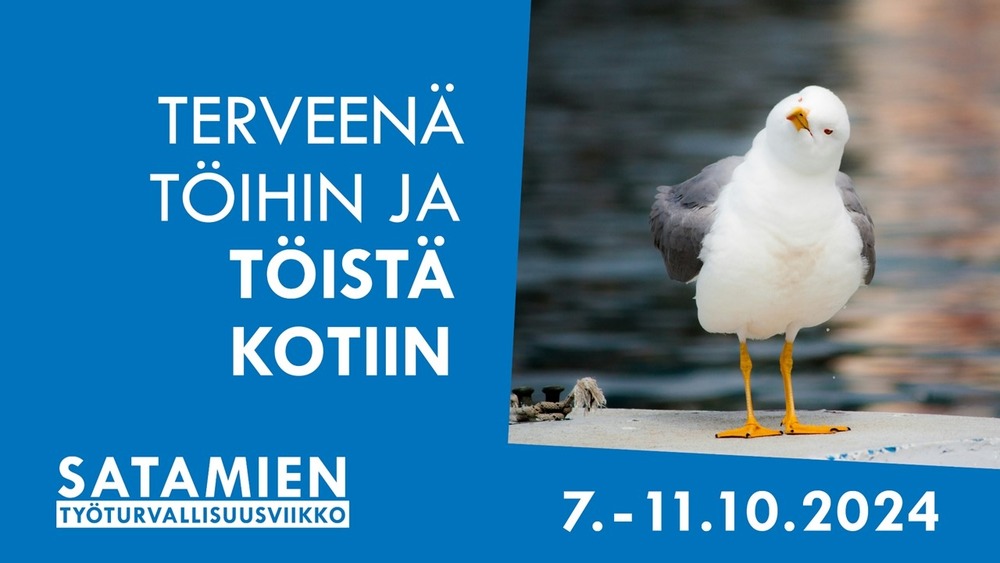 Satamien työturvallisuusviikko