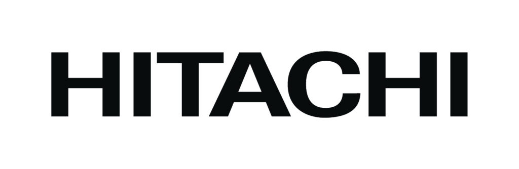 Hitachi Energyn mustavalkoinen logo